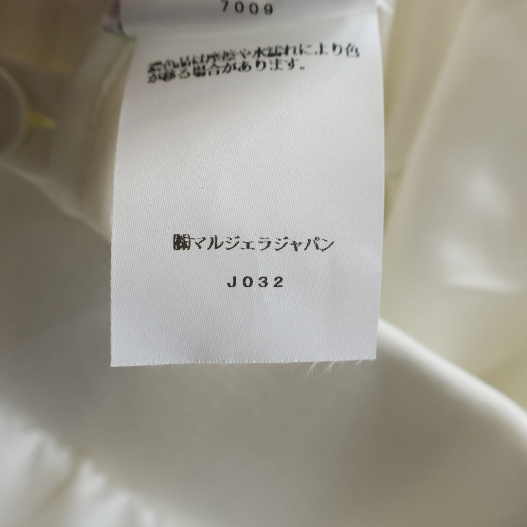 Maison Martin Margiela(メゾンマルタンマルジェラ) Short Sleeve Zip-Up Blouson ハーフスリーブ ジップブルゾン ジャケット ホワイト S52AM0295