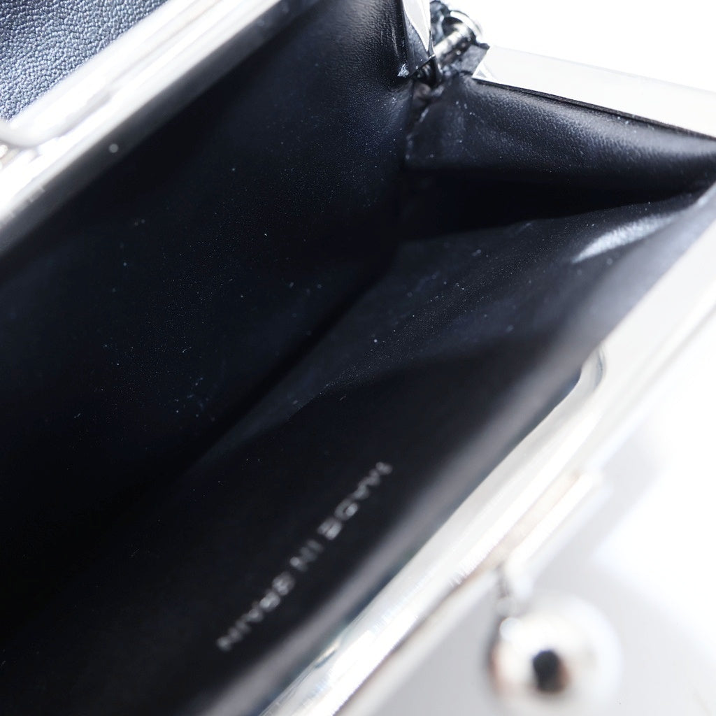 COMME des GARCONS(コムデギャルソン) KISS CLASP WALLET キス クラスプ 小物 財布 ブラック M 8Z-C072-051 レディース