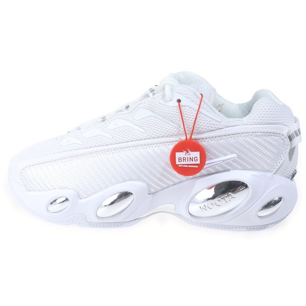 NIKE(ナイキ) ×Drake NOCTA Glide Triple White ドレイク ノクタ グライド ローカットスニーカー ホワイト US7.5/25.5cm DM0879-100