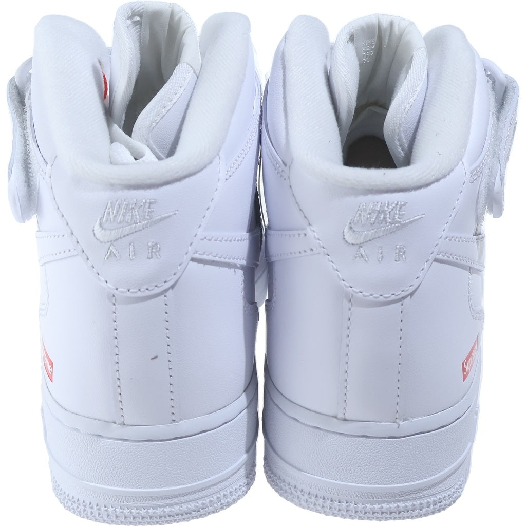 NIKE(ナイキ) ×SUPREME AIR FORCE 1 MID SP シュプリーム エアフォース1 ミッドカットスニーカー ホワイト US7.5/25.5cm FZ8784-100