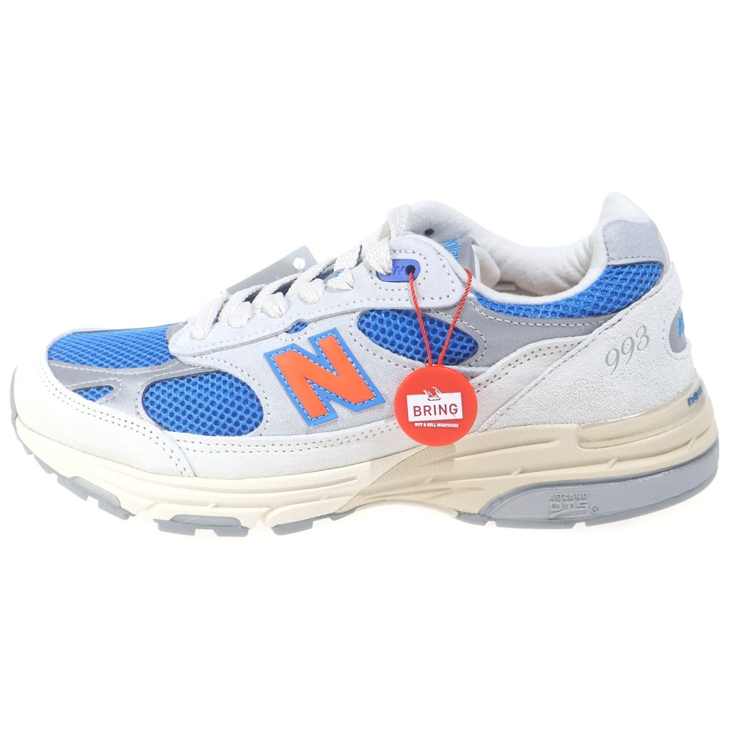 New Balance(ニューバランス) U993MS ×KITH 993 キス ローカットスニーカー ホーム&アウェイ グレー/ブルー