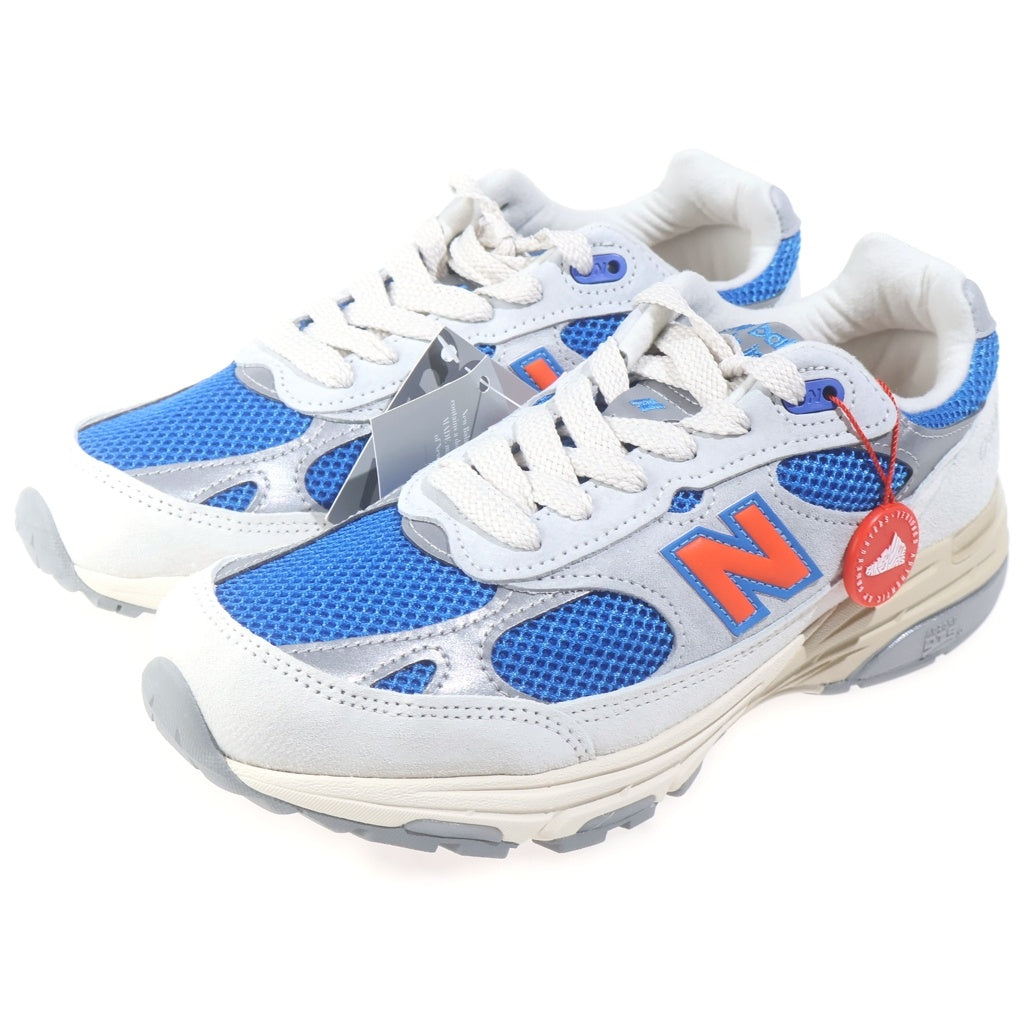 New Balance(ニューバランス) U993MS ×KITH 993 キス ローカットスニーカー ホーム&アウェイ グレー/ブルー
