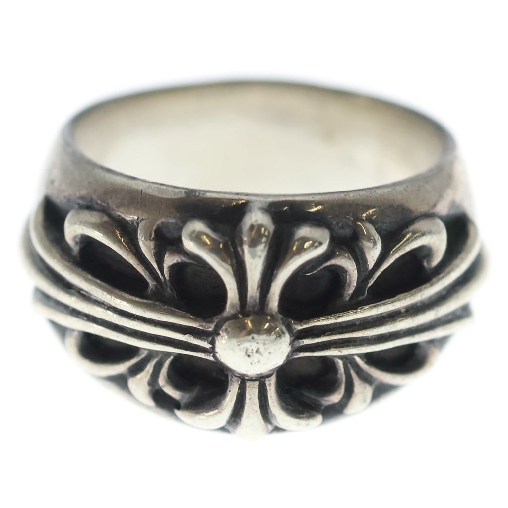 CHROME HEARTS(クロムハーツ) FLRL CRS フローラルクロス リング シルバー