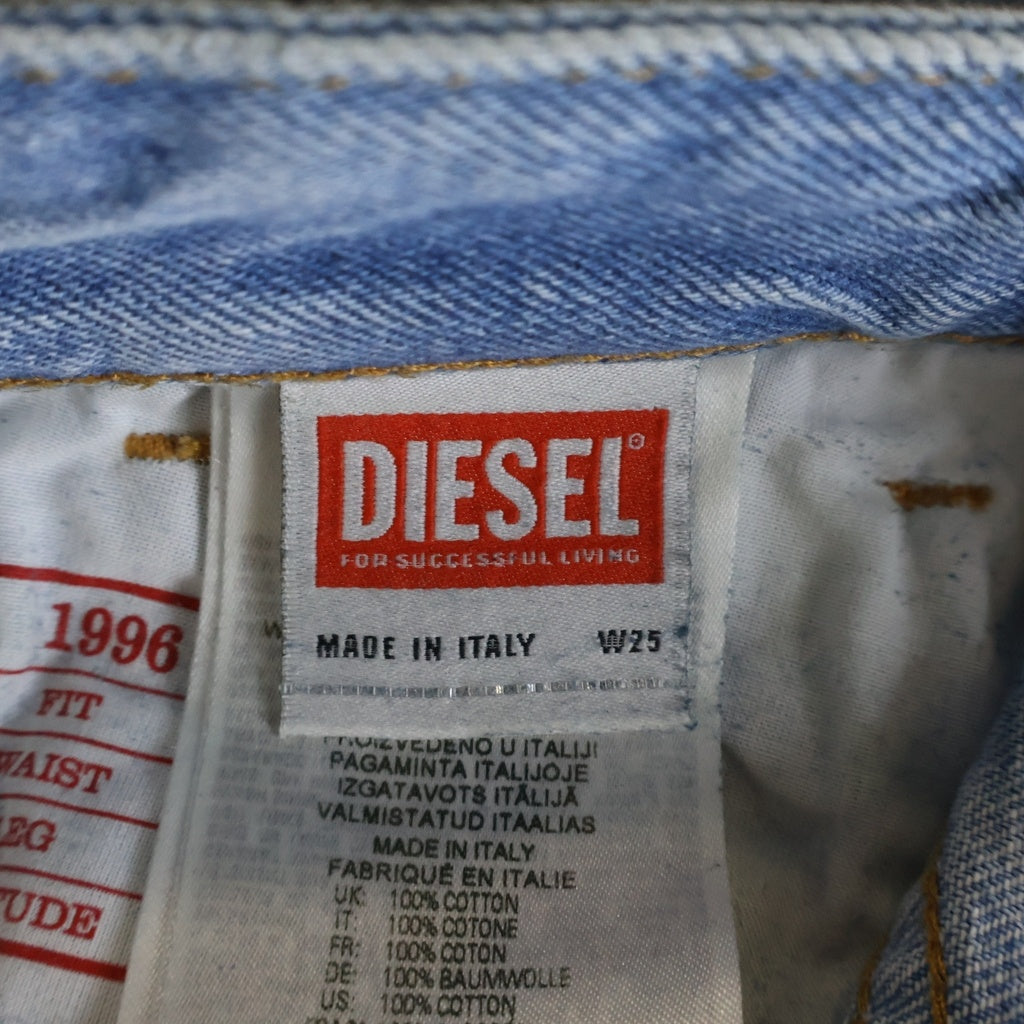 DIESEL INDUSTRY(ディーゼルインダストリー) 1996 D-SIRE-S1 デニム ワイドパンツ グレー A13145