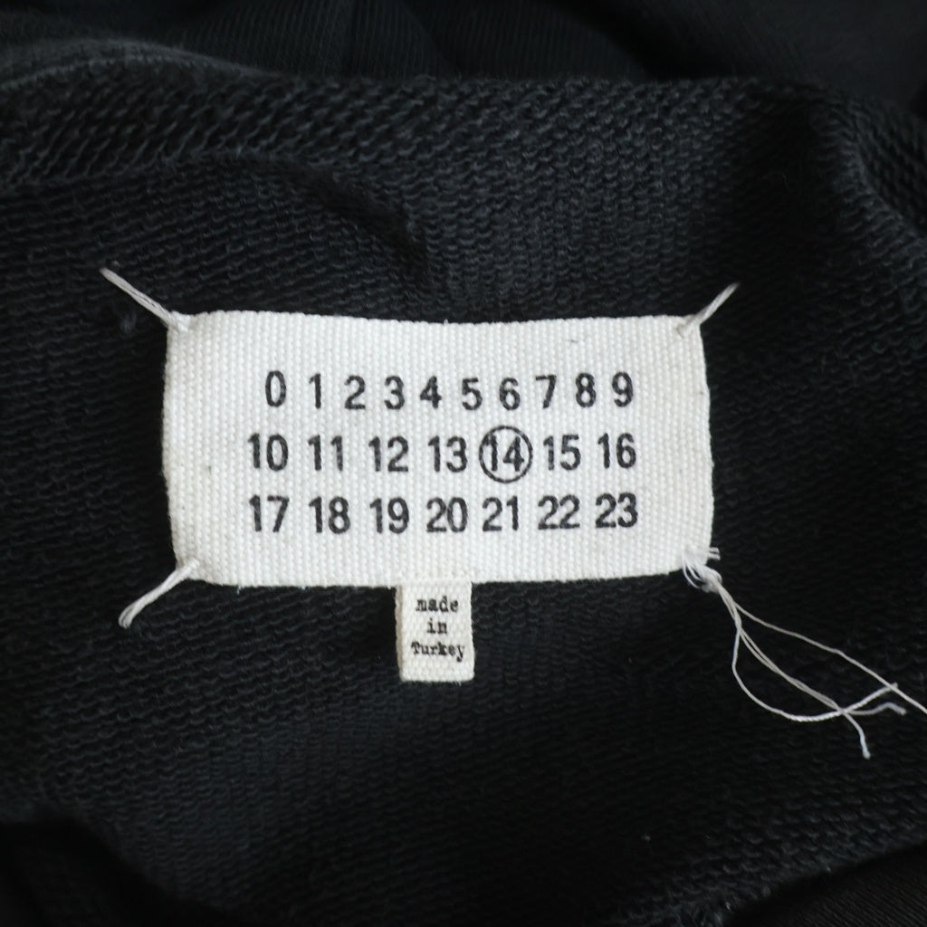 Maison Margiela(メゾンマルジェラ) 18AW ステレオタイプ プルオーバーパーカー フーディー ブラック S30GU0068