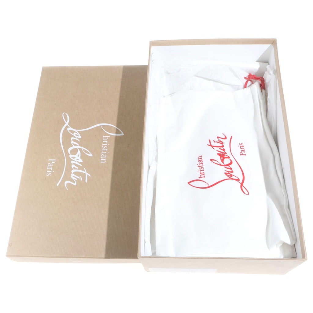 CHRISTIAN LOUBOUTIN(クリスチャンルブタン) The Plato Dots Loafer カーフレザー プラトドットローファー ブラック 3260259BK01