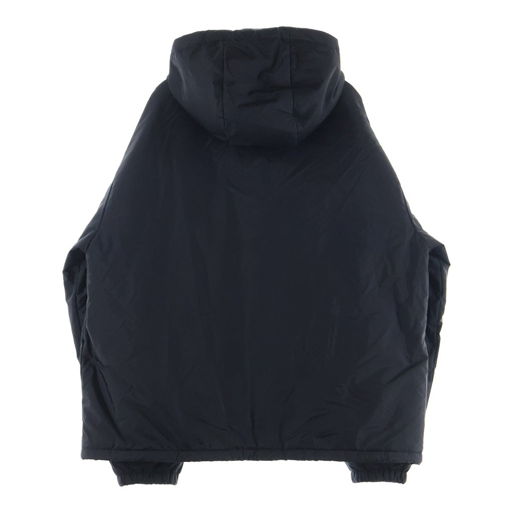 PRADA(プラダ) RE-NYLON JACKET リナイロン ハーフジッププルオーバー アウター ブラック SGC914 S000 1WQ9