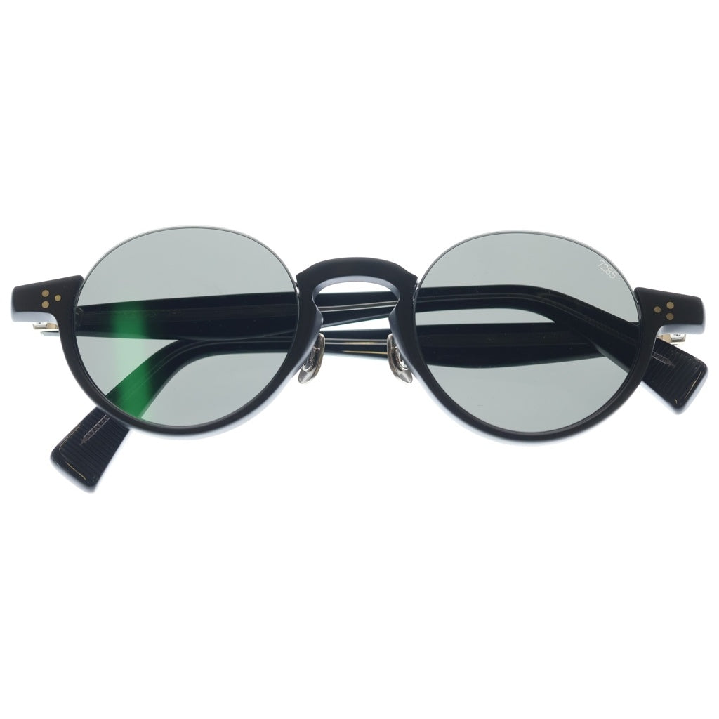 EYEVAN(アイヴァン) Boston Style Semi Rimless Sunglasses ボストンアンダーリムサングラス 眼鏡 ブラック 792