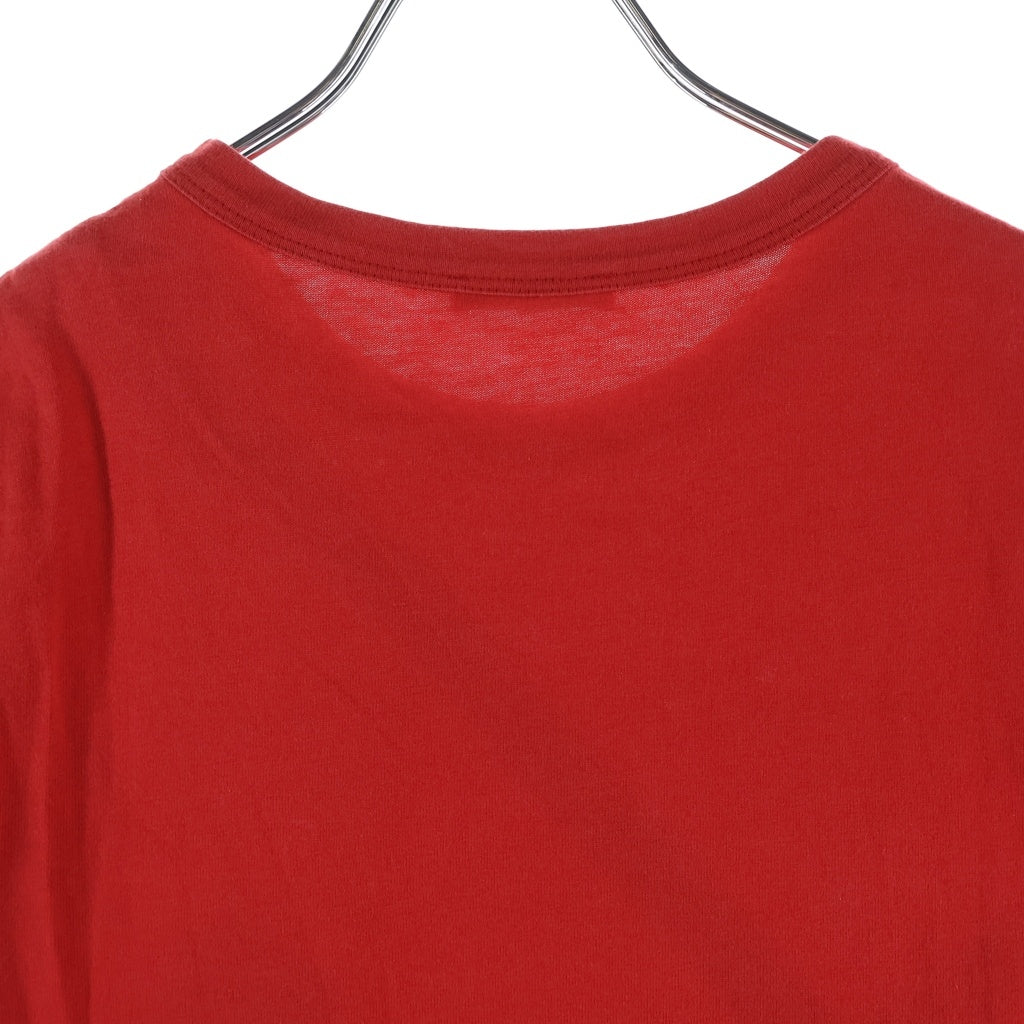 MONCLER(モンクレール) 20SS MAGLIA T-SHIRT ロゴデザイン クルーネック カットソー 半袖Tシャツ レッド F10918C70610
