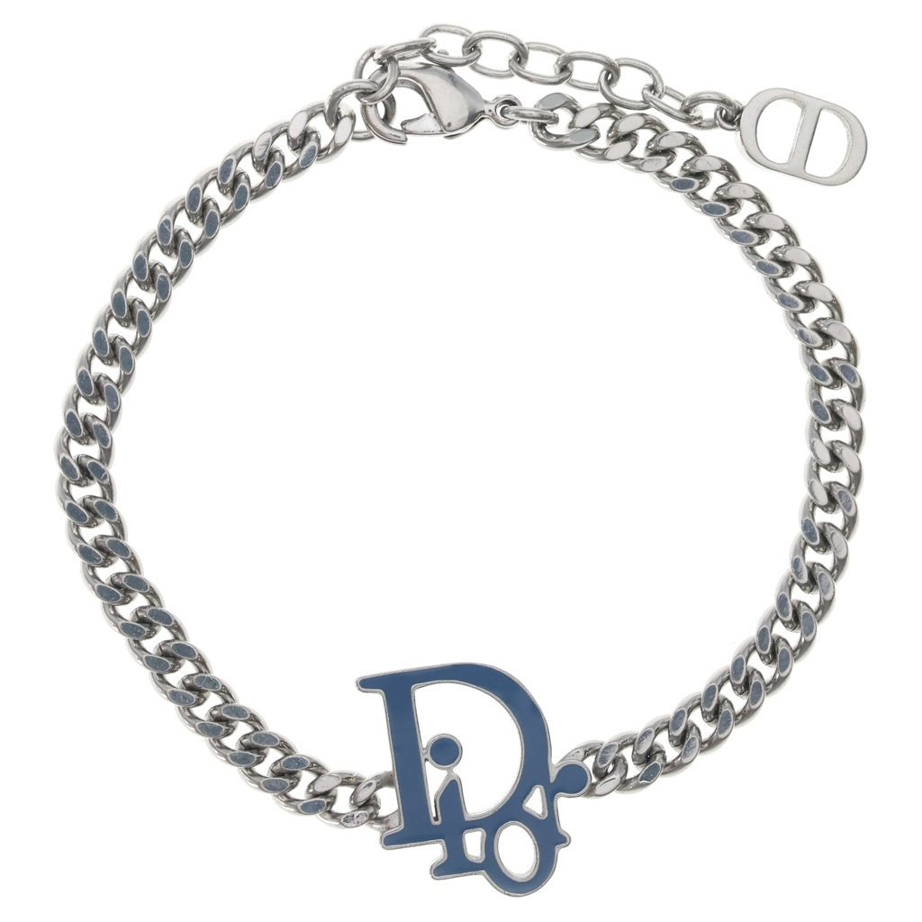 DIOR(ディオール) オブリーク チェーンリンクブレスレット シルバー レディース