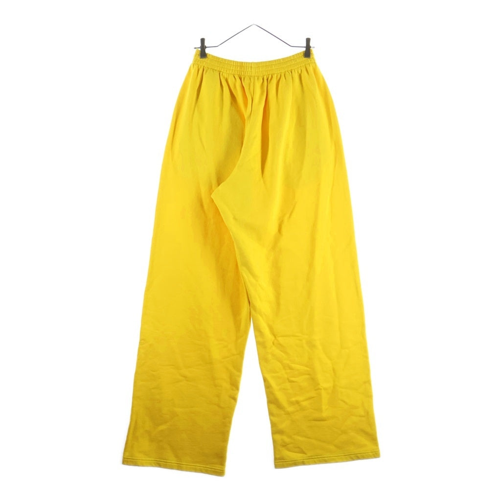 BALENCIAGA(バレンシアガ) Unisex Sweatpants ユニセックススウェットパンツ イエロー 844177 TSVT2
