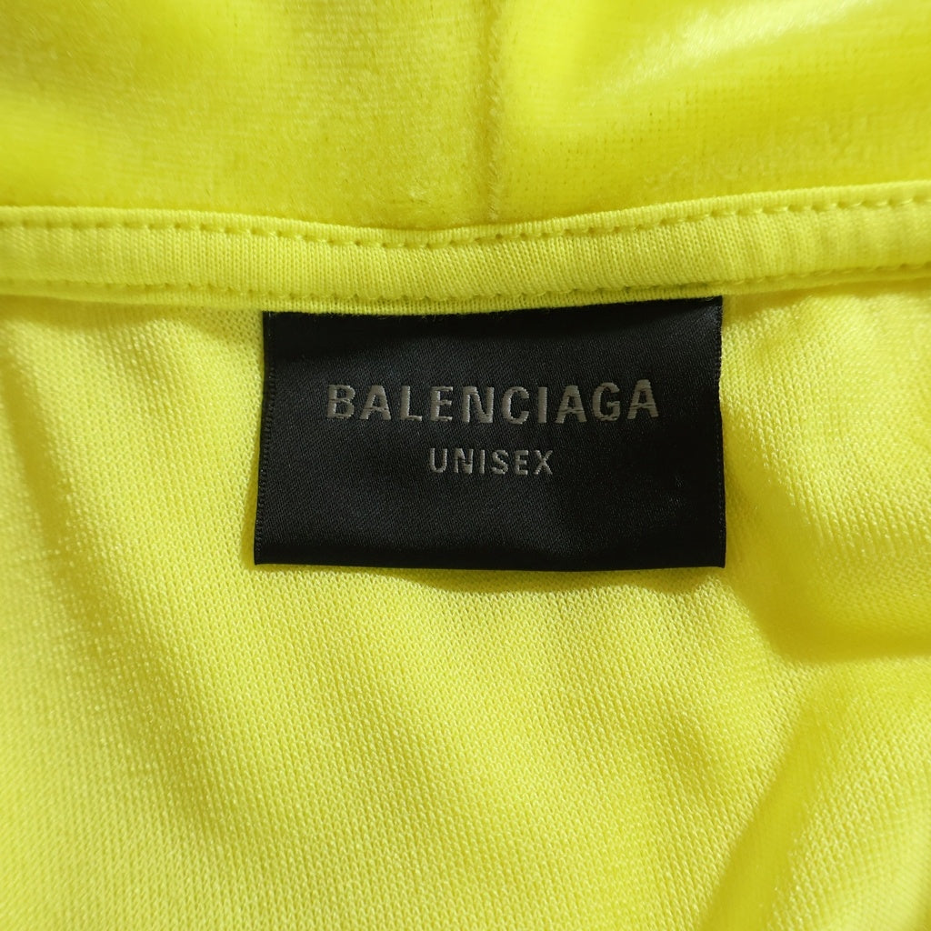 BALENCIAGA(バレンシアガ) Zip Up Hoodie ジップアップフーディ イエロー 748096 TMO26