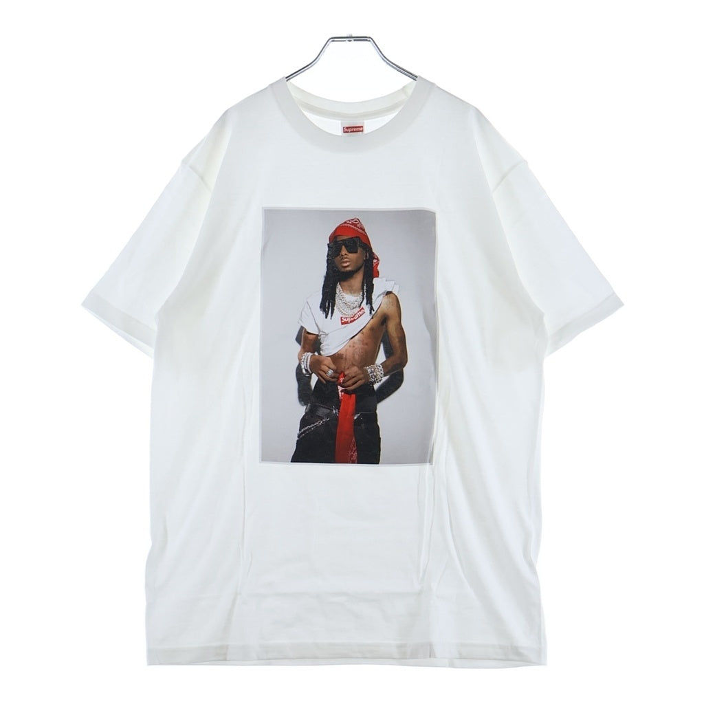 SUPREME(シュプリーム) 25AW Playboi Carti プレイボーイ カーティ クルーネック半袖Tシャツ カットソー ホワイト