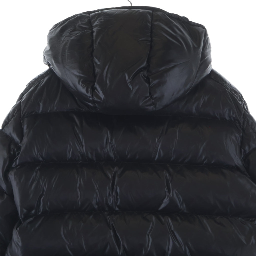 MONCLER(モンクレール) MAYA マヤ アームロゴ フーデッド ダウンジャケット ブラック 40366 50 68950