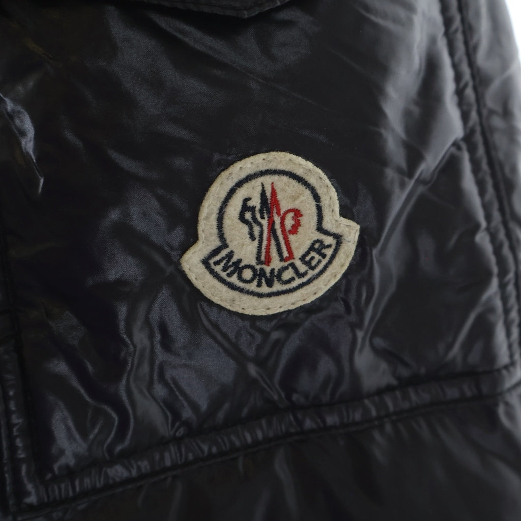 MONCLER(モンクレール) MAYA マヤ アームロゴ フーデッド ダウンジャケット ブラック 40366 50 68950