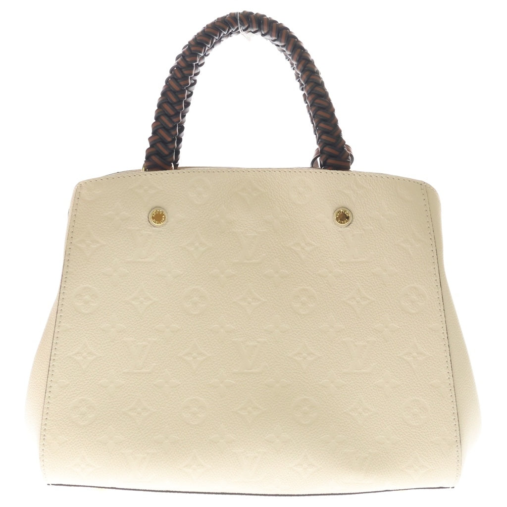 LOUIS VUITTON(ルイヴィトン) モノグラム アンプラント モンテーニュMM ハンドバッグ ベージュ M53939 レディース
