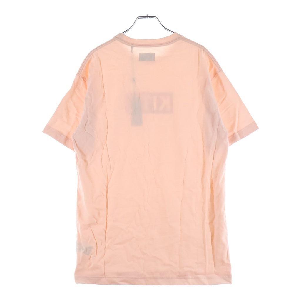 KITH(キス) フロントロゴデザイン クルーネック カットソー 半袖Tシャツ ピンク KH2164