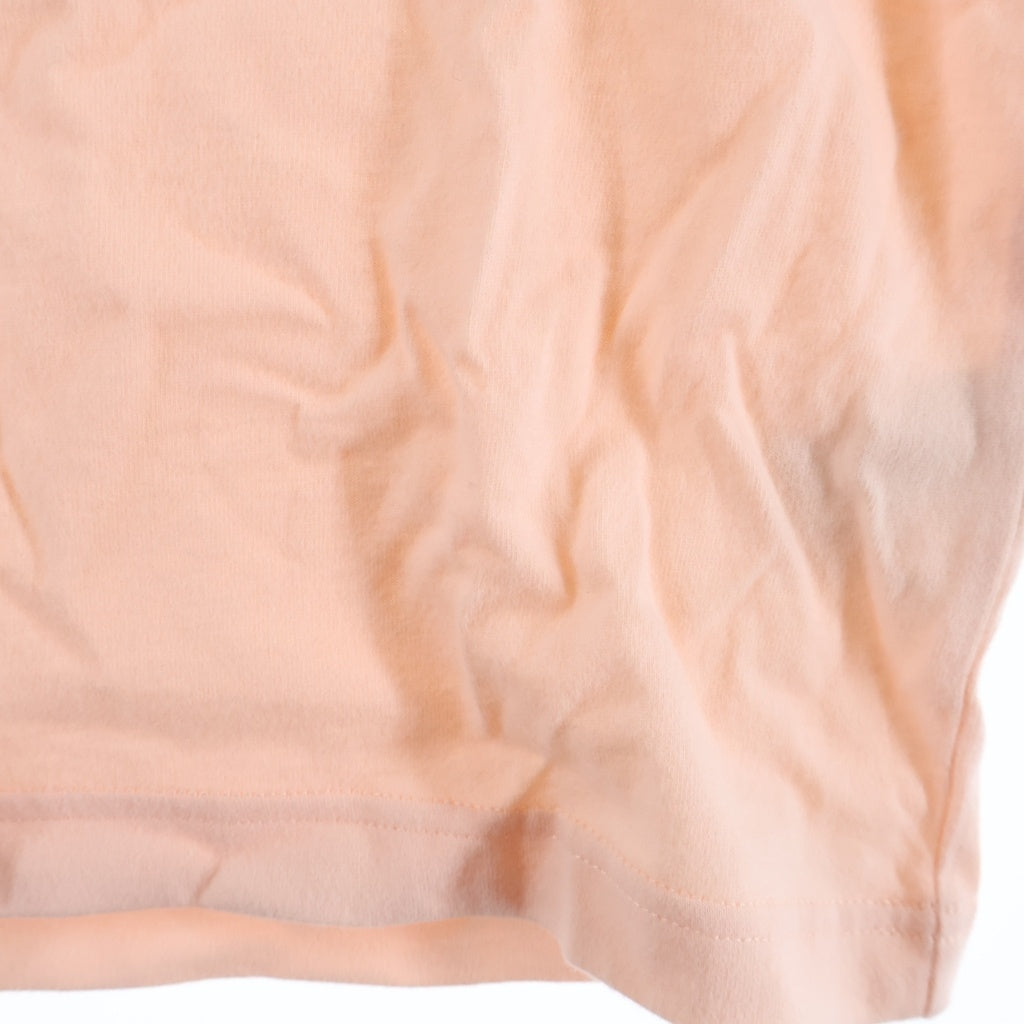 KITH(キス) フロントロゴデザイン クルーネック カットソー 半袖Tシャツ ピンク KH2164