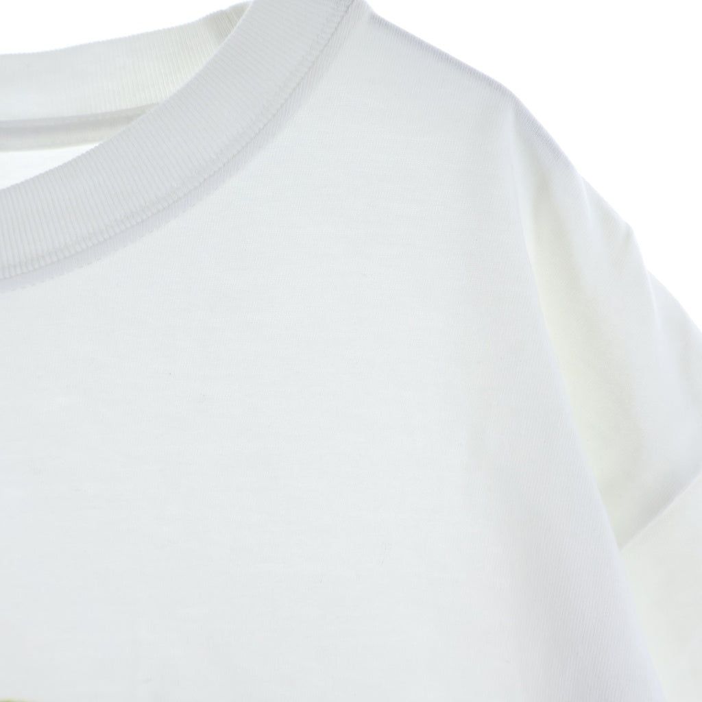 DIOR(ディオール) ロゴ刺繍 半袖Tシャツ カットソー ホワイト 393J696E0847