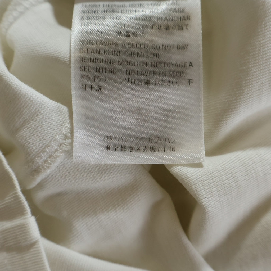 BALENCIAGA(バレンシアガ) スモールロゴプリント 半袖Tシャツ カットソー ホワイト 556151