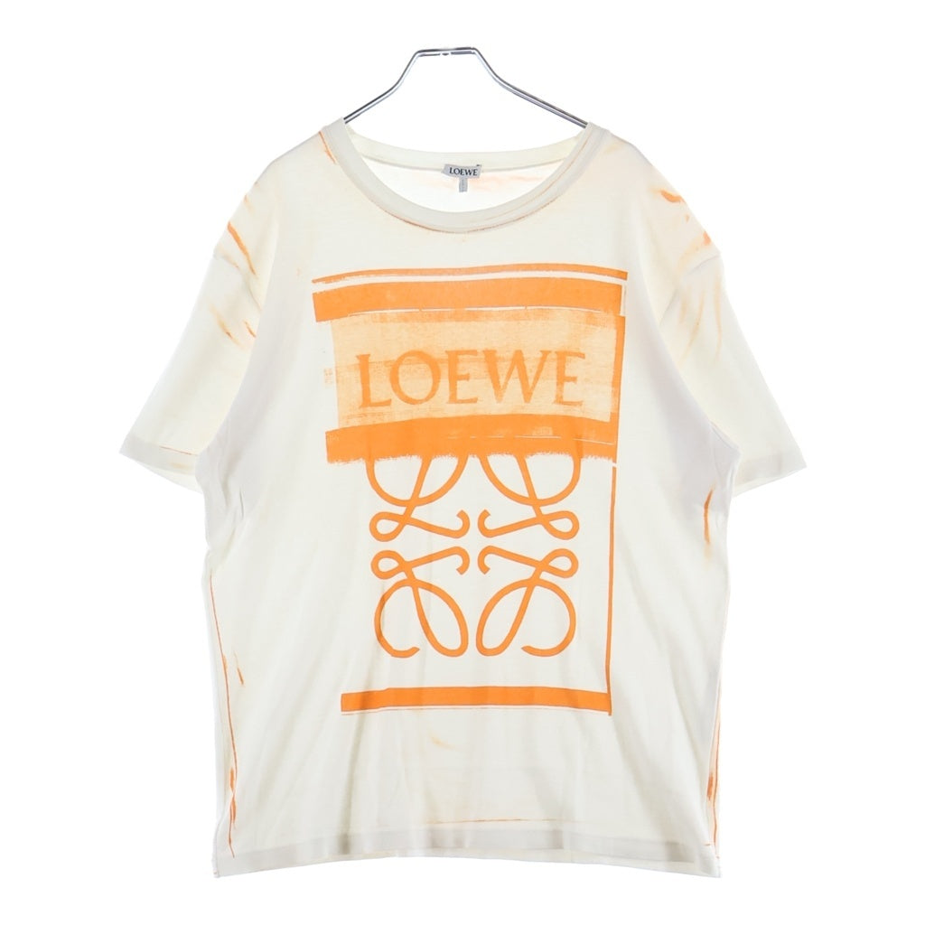 LOEWE(ロエベ) アナグラムプリント 半袖Tシャツ カットソー ホワイト S359Y22X27