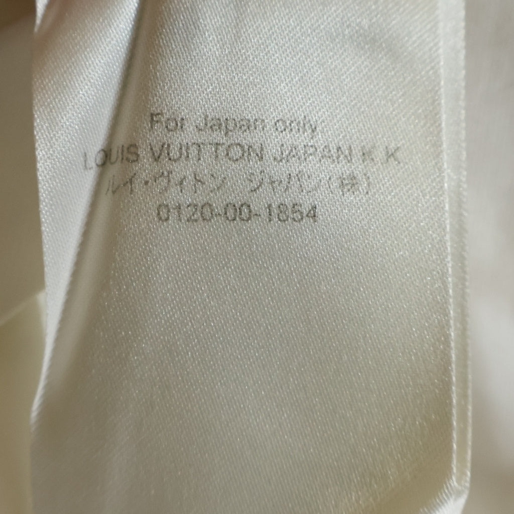 LOUIS VUITTON(ルイヴィトン) 22SS パッチ付き コットン 長袖シャツ ホワイト RM221Q DLX HIS55W