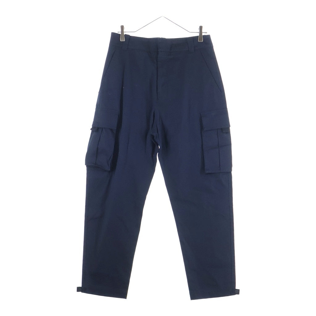 DIOR(ディオール) ロゴワッペン コットン カーゴパンツ ネイビー 013C122A3866