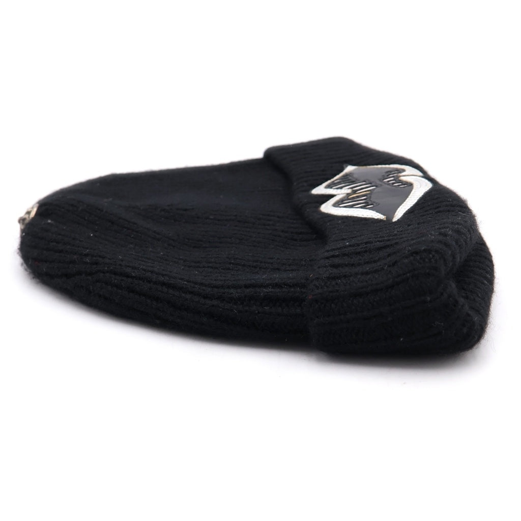 CHROME HEARTS(クロムハーツ) PPO CHOMPER BEANIE クロスボール カシミア ビーニー 帽子 ブラック