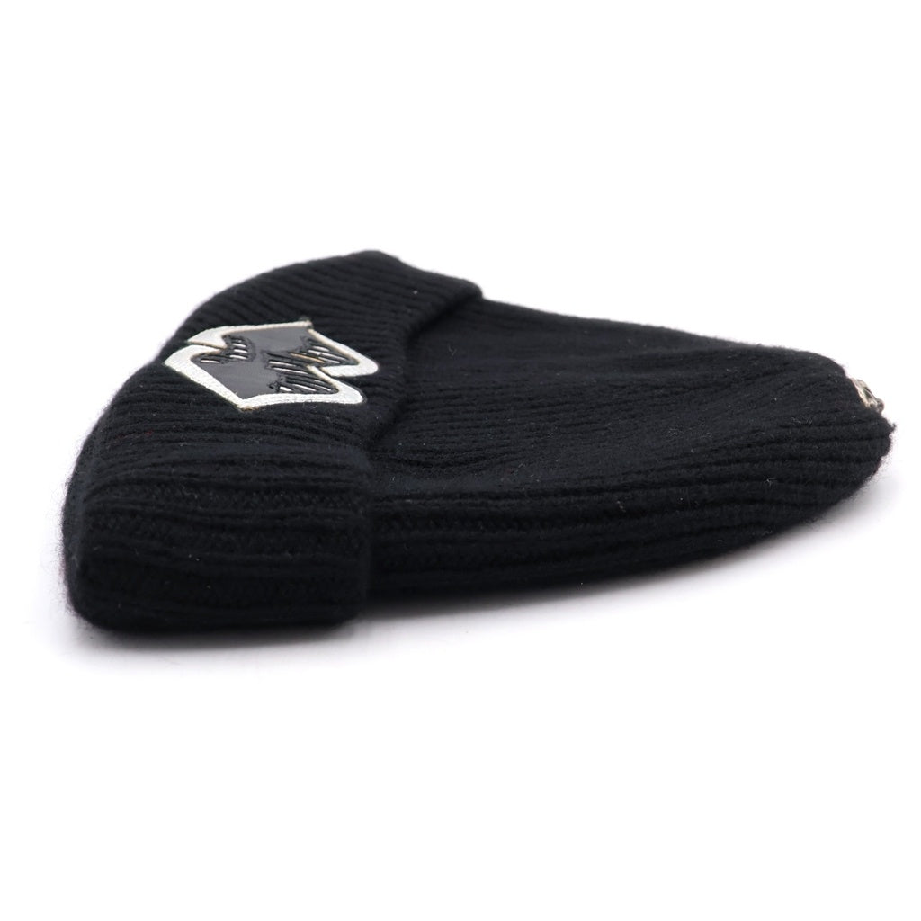 CHROME HEARTS(クロムハーツ) PPO CHOMPER BEANIE クロスボール カシミア ビーニー 帽子 ブラック
