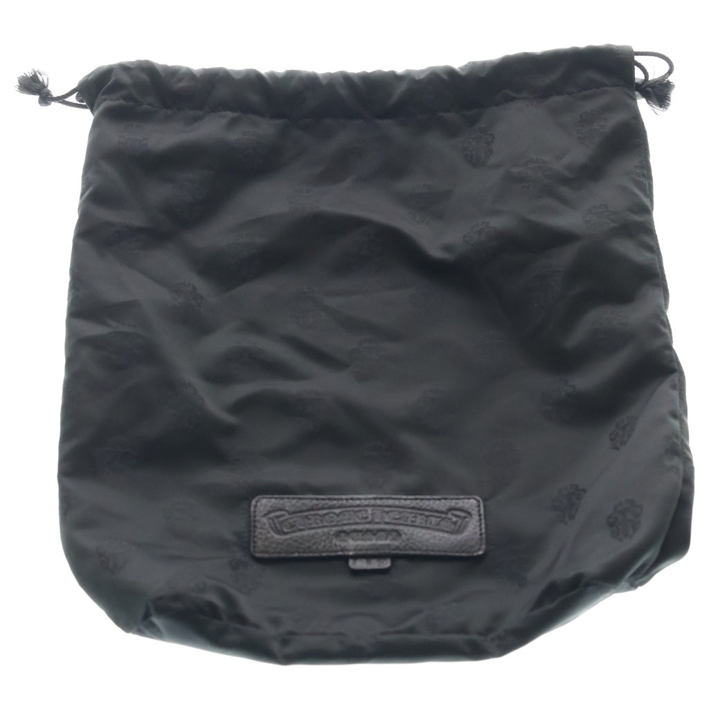 CHROME HEARTS(クロムハーツ) TAKA MINI LTHR タカミニ セメタリークロスパッチレザー ショルダーバッグ ブラック