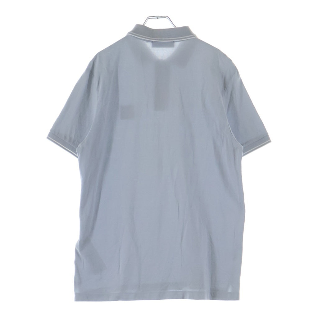 STONE ISLAND(ストーンアイランド) 24SS 胸ロゴデザイン 半袖ポロシャツ ブルー 80152SC18