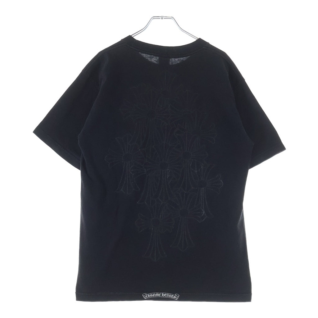 CHROME HEARTS(クロムハーツ) OLD S/S TEE オールド バックセメタリークロスプリント 半袖Tシャツカットソー ブラック