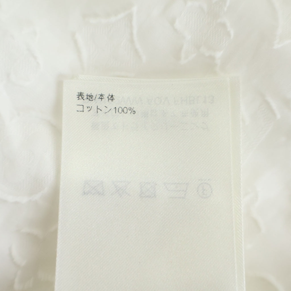 LOUIS VUITTON(ルイヴィトン) モノグラム ノースリーブシャツ ブラウス ホワイト RW192WW AQV FHBL13 レディース