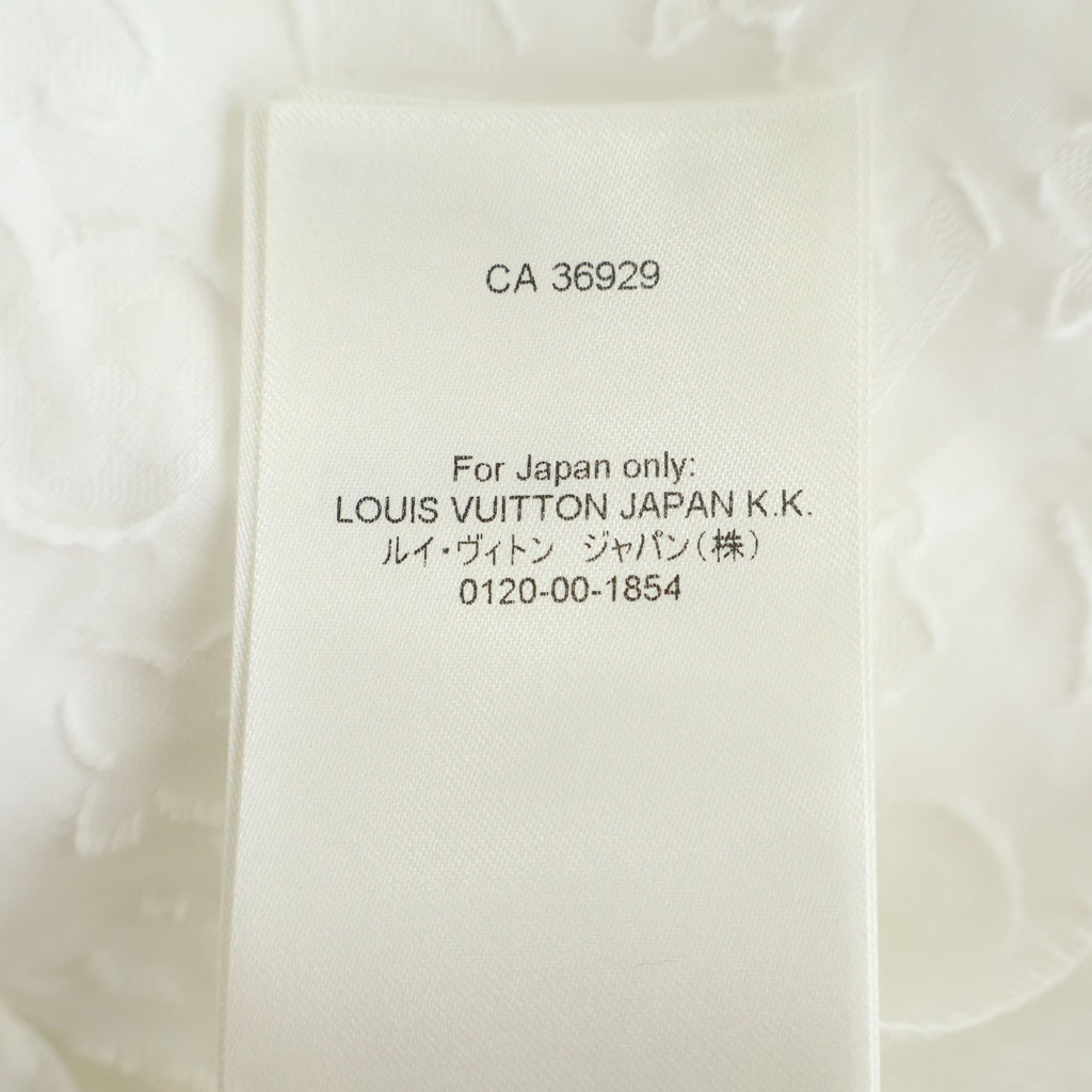 LOUIS VUITTON(ルイヴィトン) モノグラム ノースリーブシャツ ブラウス ホワイト RW192WW AQV FHBL13 レディース