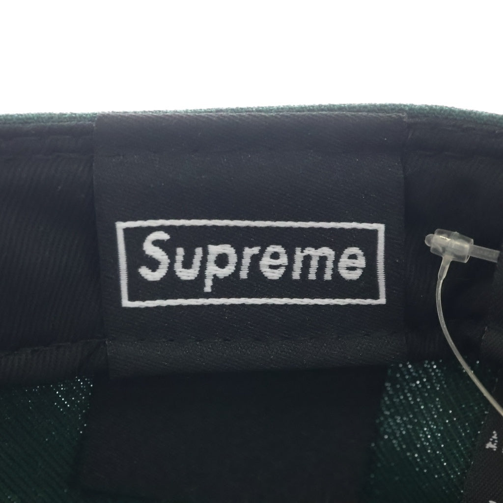 SUPREME(シュプリーム) 25AW Breast Cancer Awareness Box Logo ブレスト キャンサー アウェアネス ボックス ロゴ ベースボールキャップ 帽子 グリーン