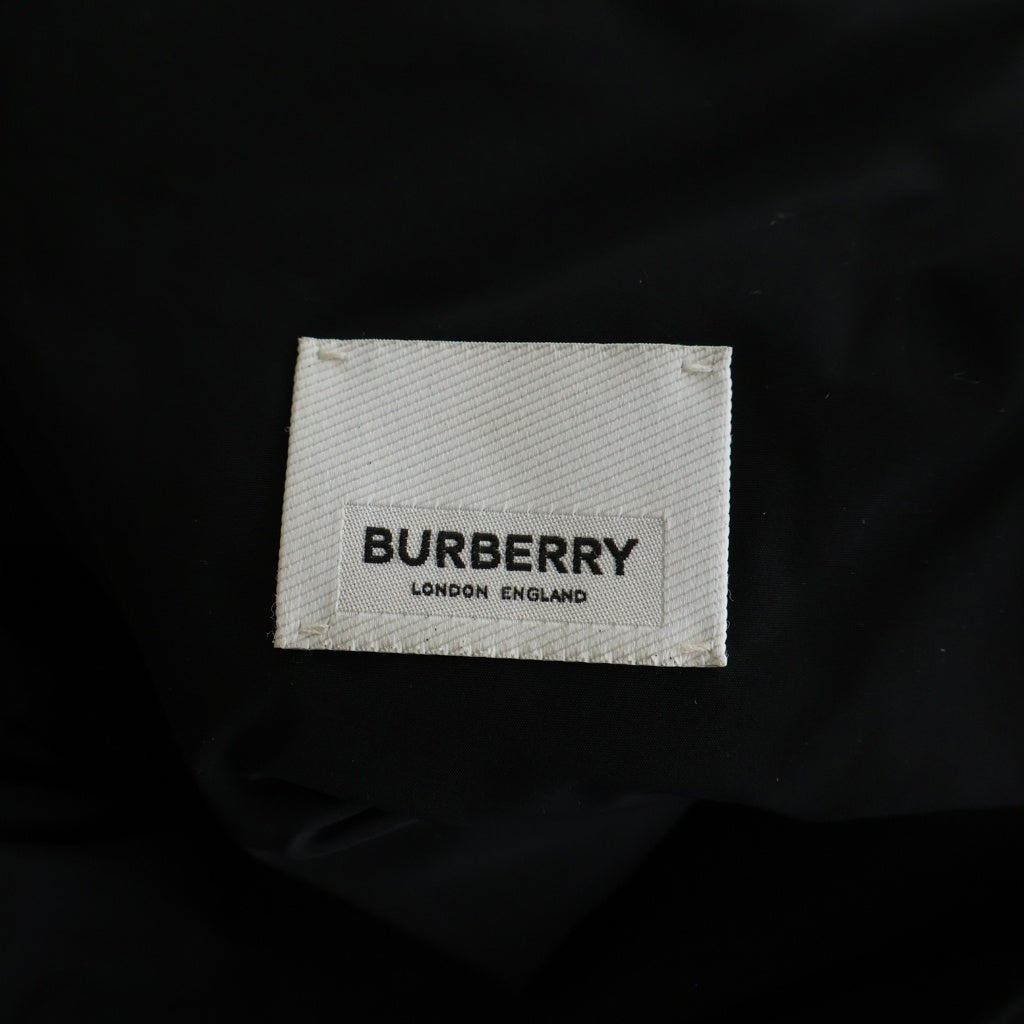 BURBERRY(バーバリー) バックロゴデザイン フーデッド ナイロンジャケット ブラック 1750-226
