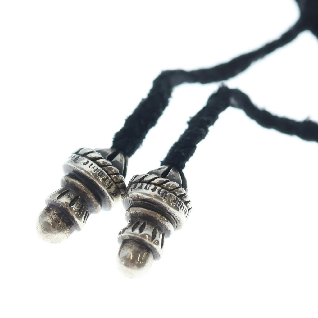 CHROME HEARTS(クロムハーツ) CH CRS LG BC ラージCHクロス Wボロチップ シルバーネックレス