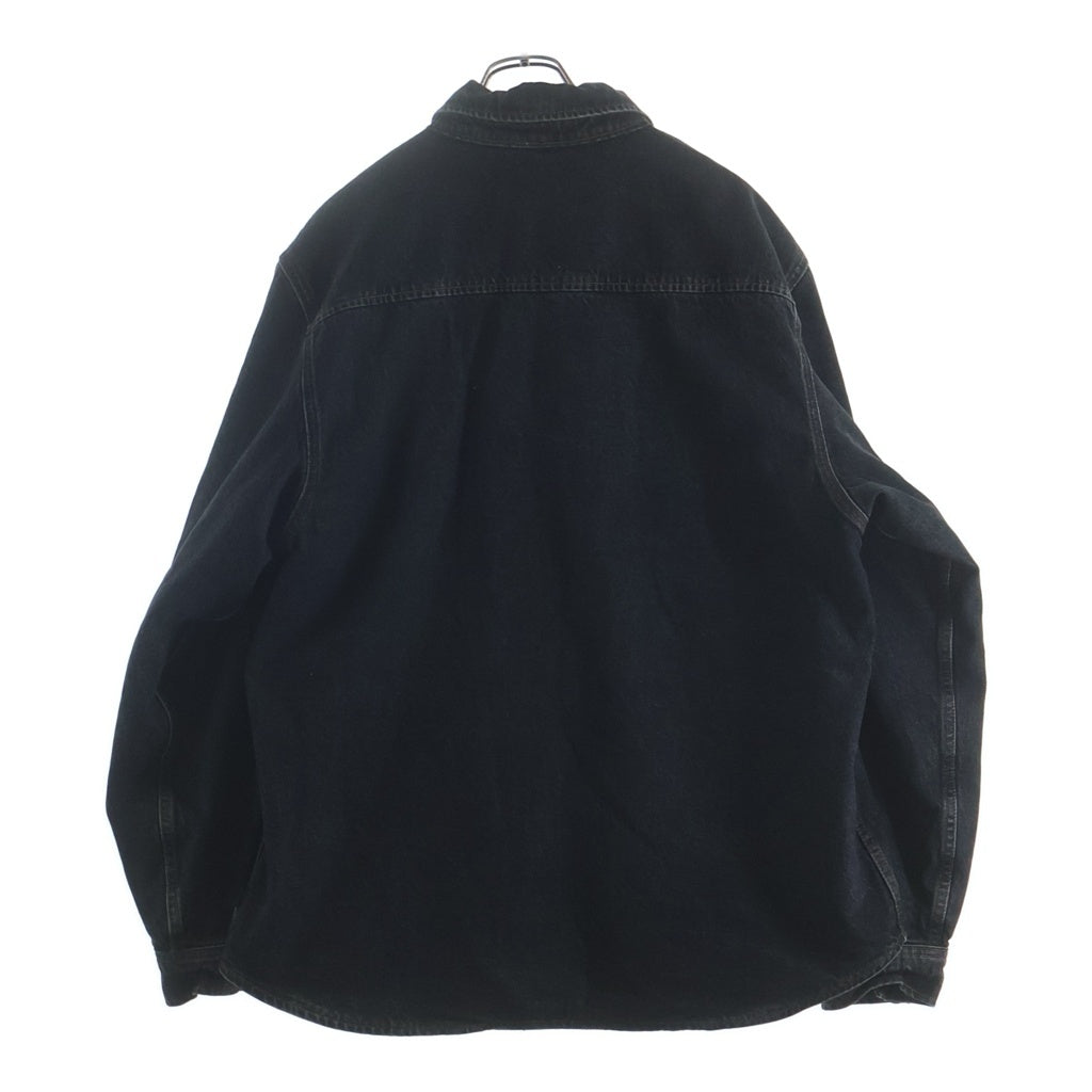 STUSSY(ステューシー) QUALITY WORKGEAR クオリティ マルチポケット デニムワークジャケット ブラック