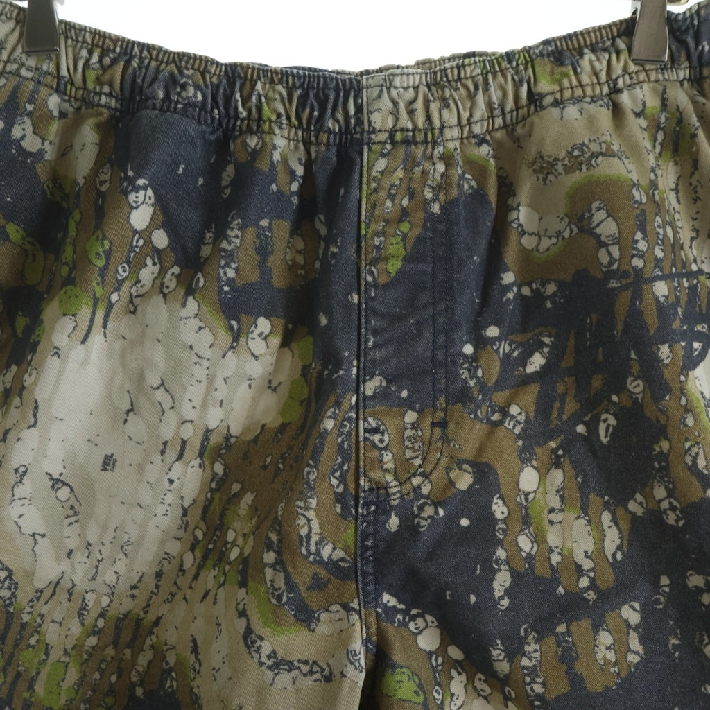 STUSSY(ステューシー) VEIL CAMO BEACH SHORTS カモ柄 ドローストリング ハーフパンツ マルチ