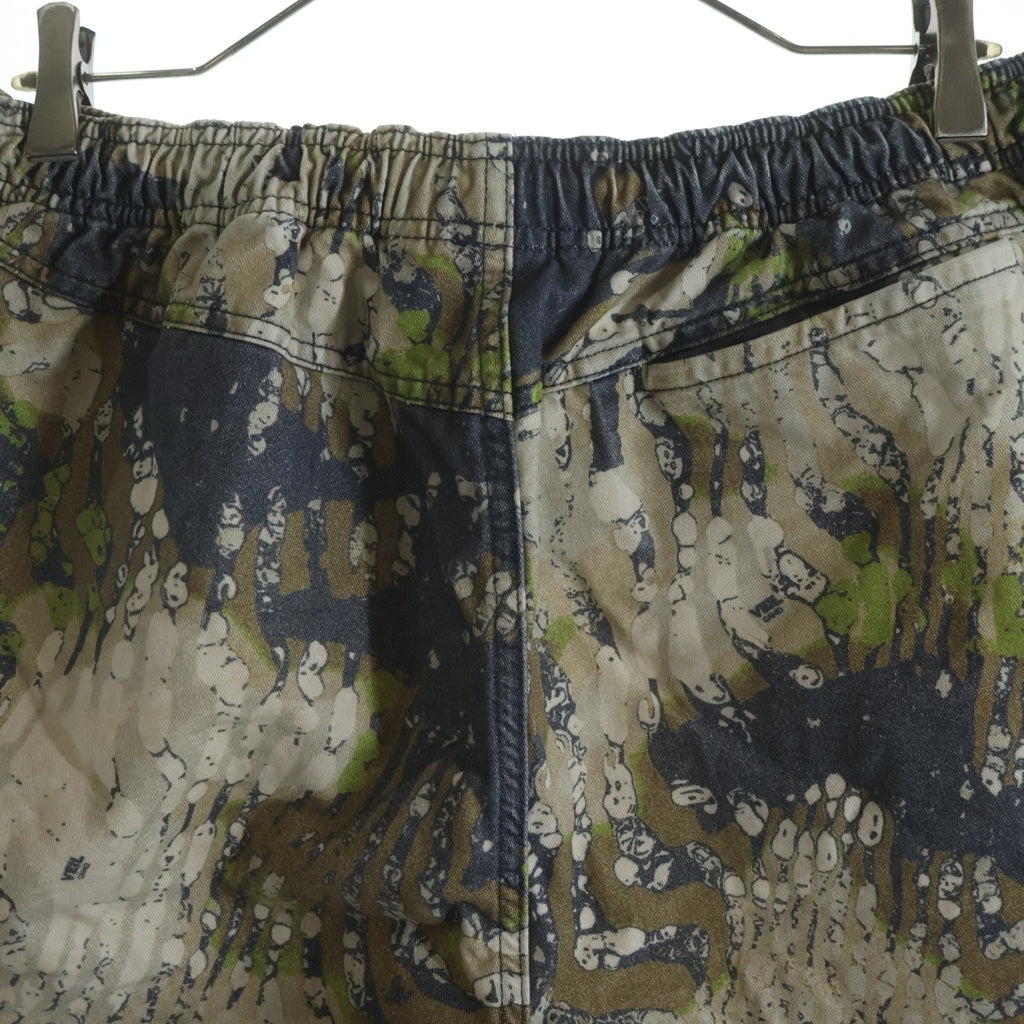 STUSSY(ステューシー) VEIL CAMO BEACH SHORTS カモ柄 ドローストリング ハーフパンツ マルチ