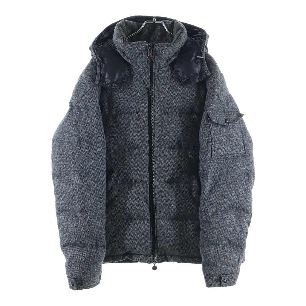 MONCLER(モンクレール) MONTGENEVRE GIUBBOTTO モンジュネーブ フーデッド ダウンジャケット グレー 420914183800