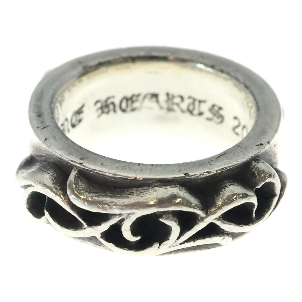 CHROME HEARTS(クロムハーツ) DBL NARROW VINE BAND ダブルナローヴァインバンド シルバーリング -