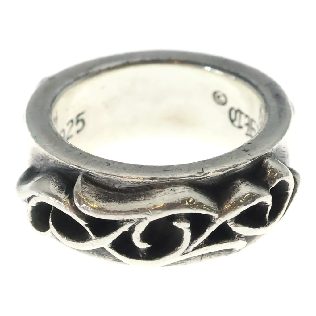 CHROME HEARTS(クロムハーツ) DBL NARROW VINE BAND ダブルナローヴァインバンド シルバーリング -