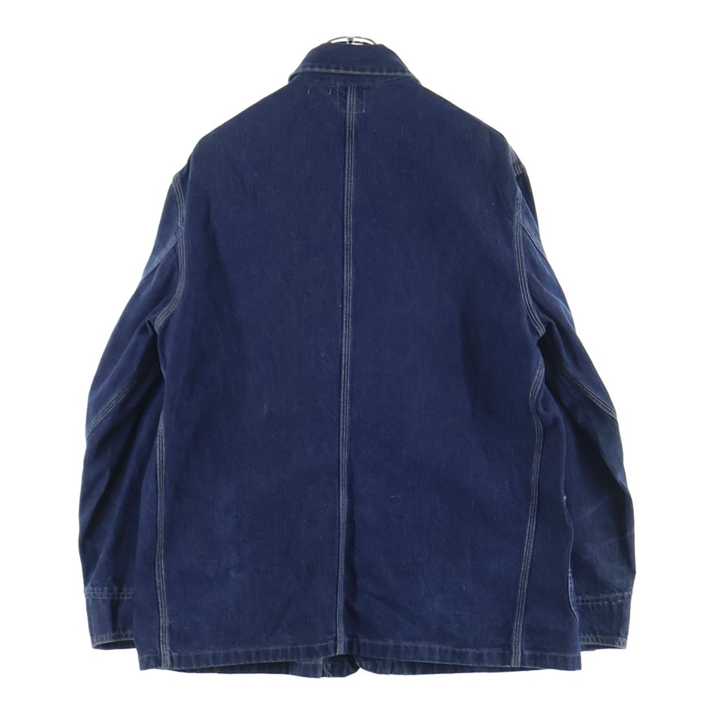 VINTAGE(ヴィンテージ) 40S 91-J UNION MADE JELT DENIM SANFORIZED デニムカバーオール ハウスタグ インディゴ