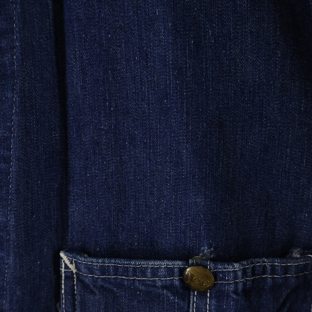 VINTAGE(ヴィンテージ) 40S 91-J UNION MADE JELT DENIM SANFORIZED デニムカバーオール ハウスタグ インディゴ