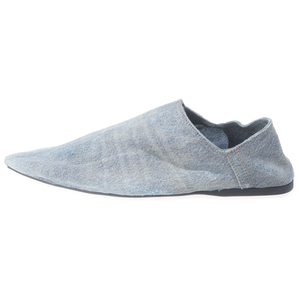 BALENCIAGA(バレンシアガ) FLAT MULE SMOOTH LAMBSKIN フラット ミュール スムース ラムスキン 788347 ブルー