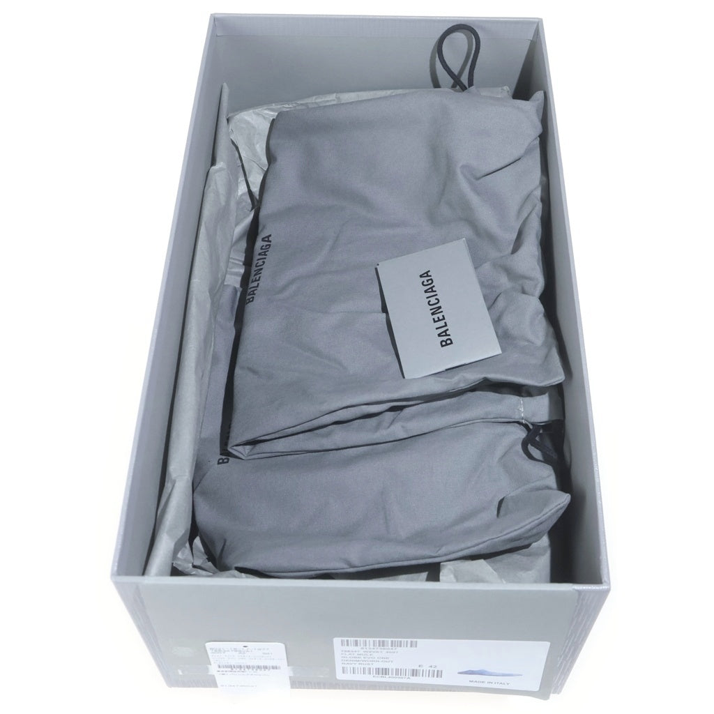 BALENCIAGA(バレンシアガ) FLAT MULE SMOOTH LAMBSKIN フラット ミュール スムース ラムスキン 788347 ブルー