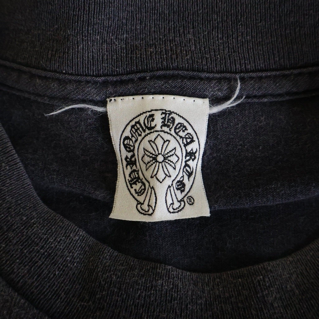 CHROME HEARTS(クロムハーツ) OLD バックセメタリークロス 半袖Tシャツ カットソー ブラック