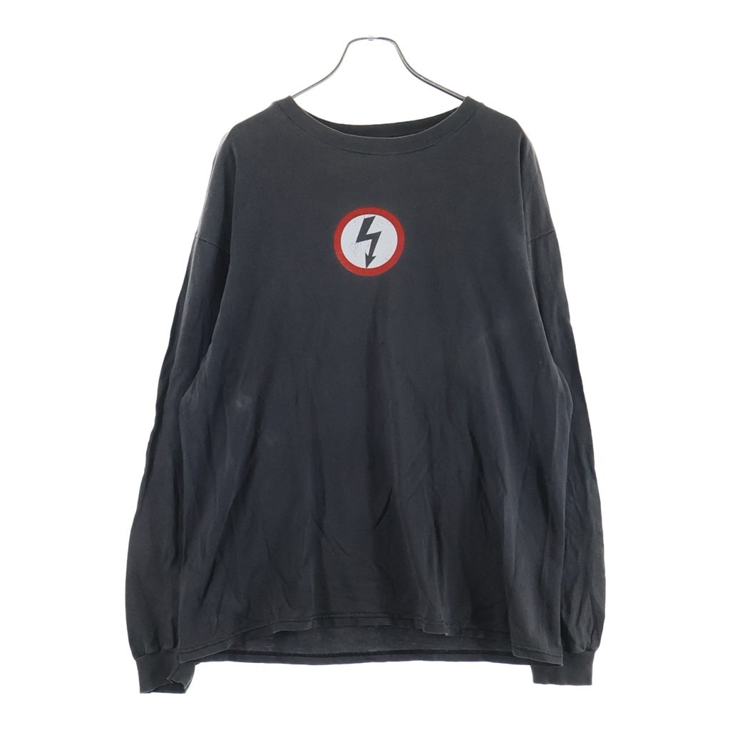 VINTAGE(ヴィンテージ) 90S-00S MARILYN MANSON THE SATANIC マリリンマンソン 両面プリント 長袖Tシャツ ロンT カットソー ブラック