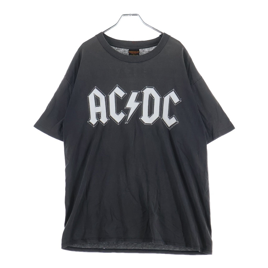 VINTAGE(ヴィンテージ) 90s ACDC BALLBREAKER WORLD TOUR 1996 BROCKUMボディ エーシーディーシー 両面プリント半袖Tシャツ ブラック